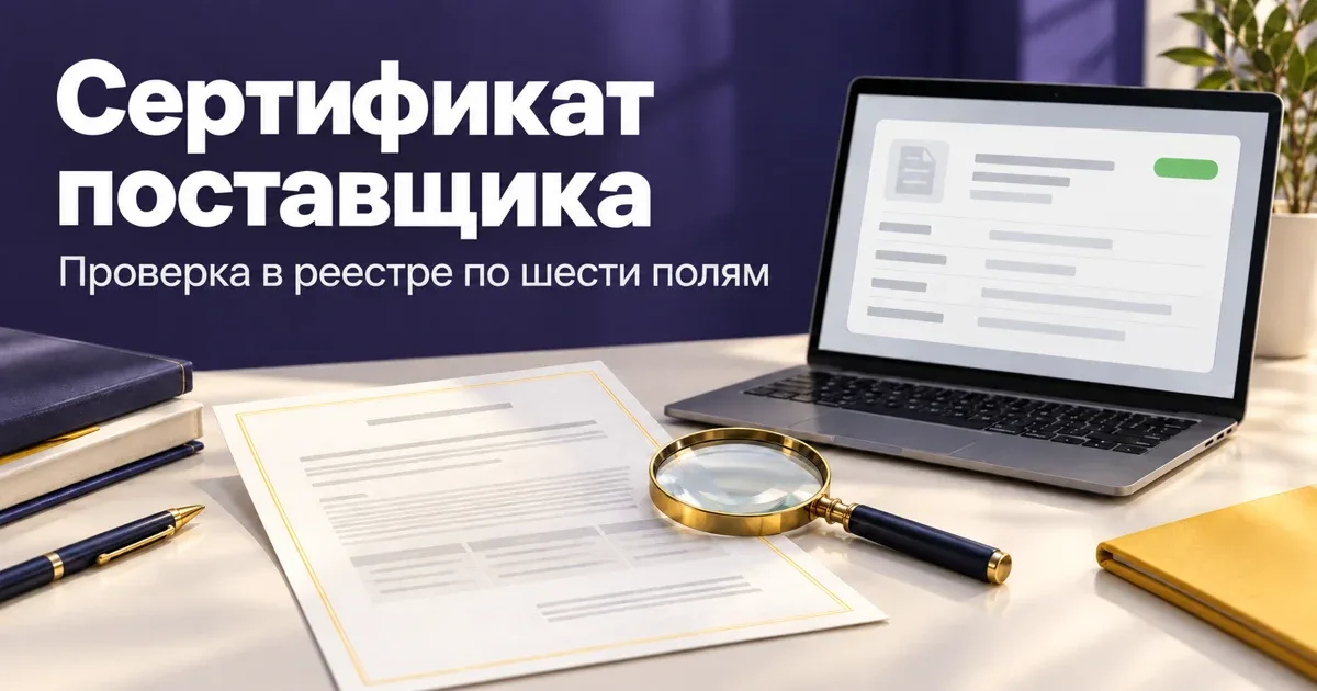 Проверка сертификата поставщика из Китая в официальном реестре