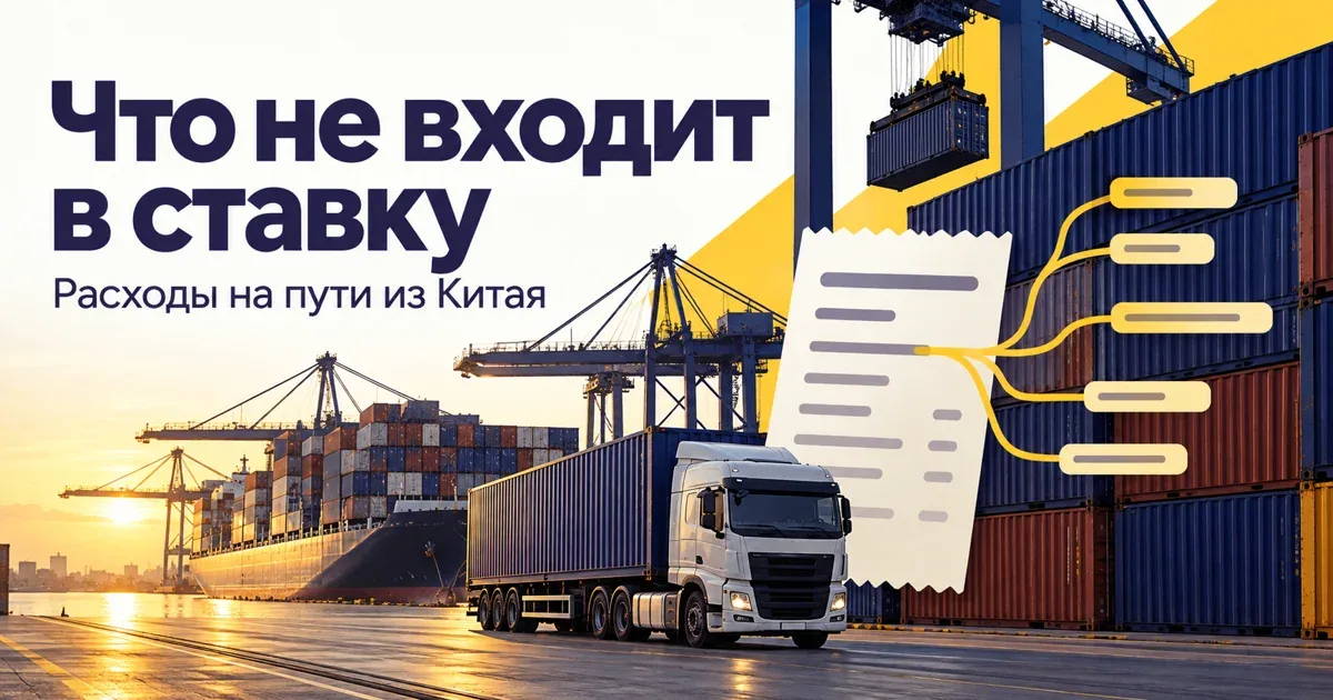 Дополнительные расходы при международной перевозке груза из Китая
